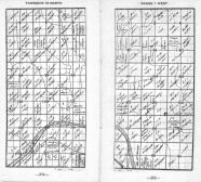 Township 18 N. Range 1 W., Cimarron River, Clarkson, North Central Oklahoma 1917 Oil Fields and Landowners